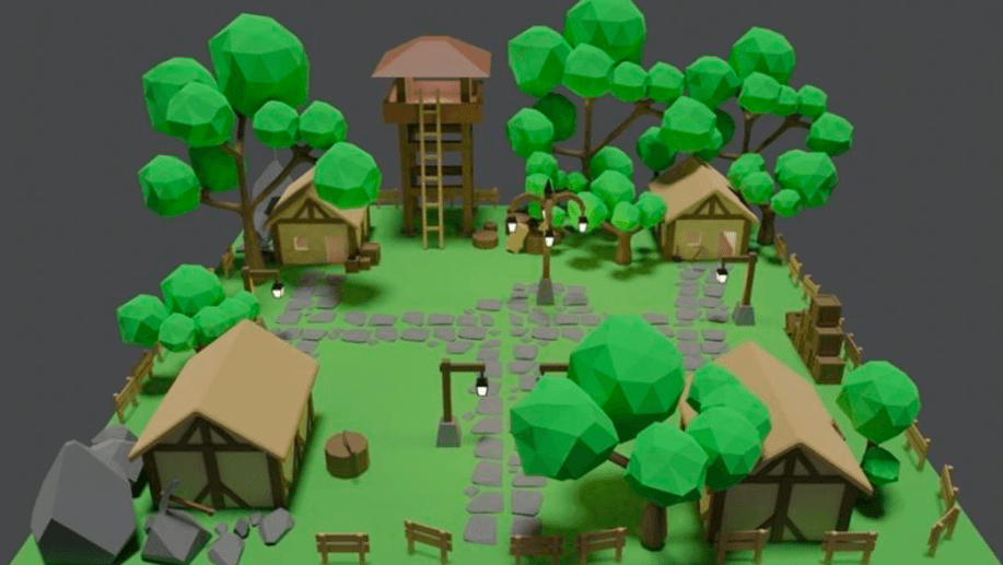 Website VR visualisation in Three.js